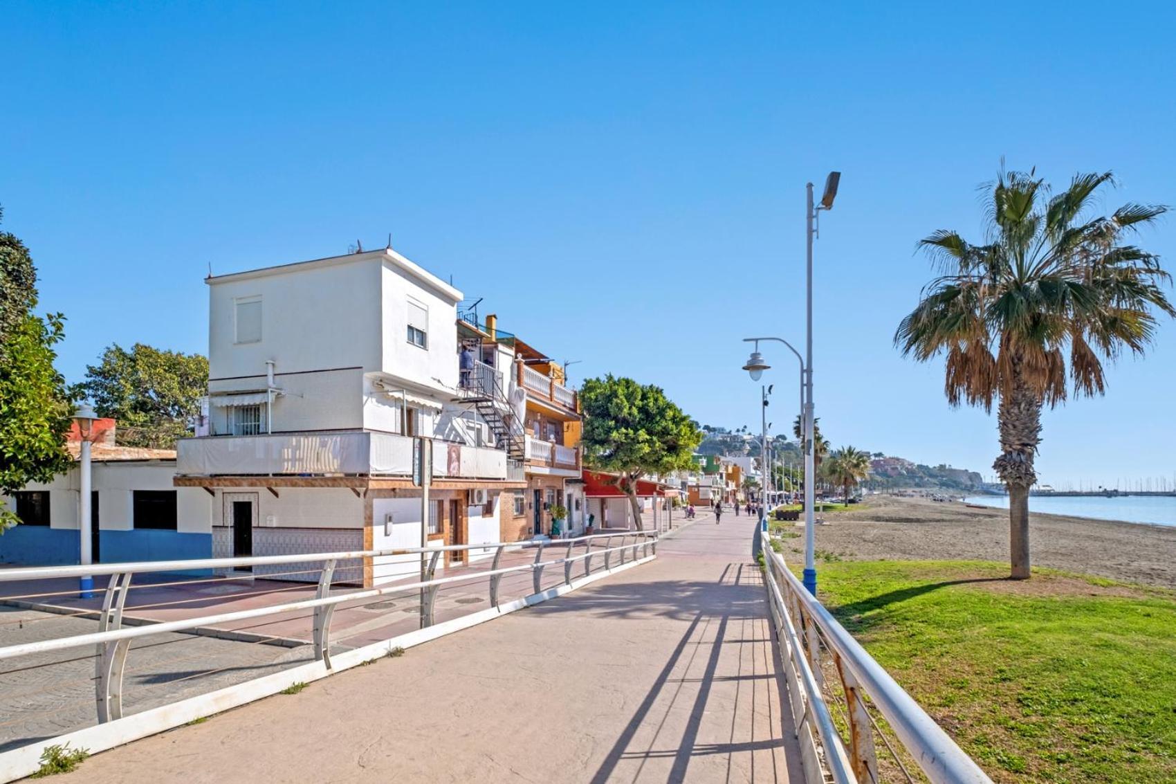 Apartamento Frente A La Playa Málaga Exteriör bild